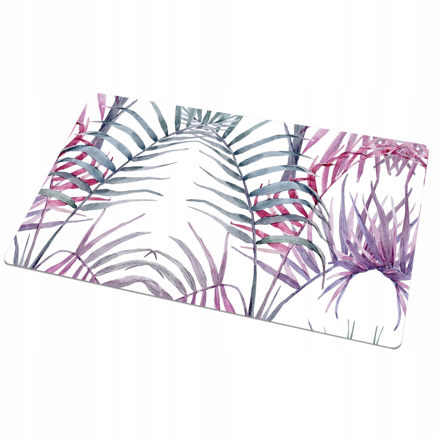 Modna podkładka na stół do jadalni Różowe liście