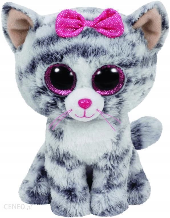 

Ty Beanie Boos Kiki Szary Kot 24 CM