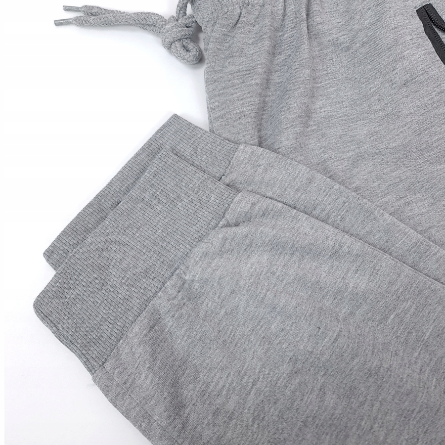 SPODNIE DRESOWE MĘSKIE DRESY modne JOGGERY kieszenie na zamek bawełna, S/M Płeć mężczyzna