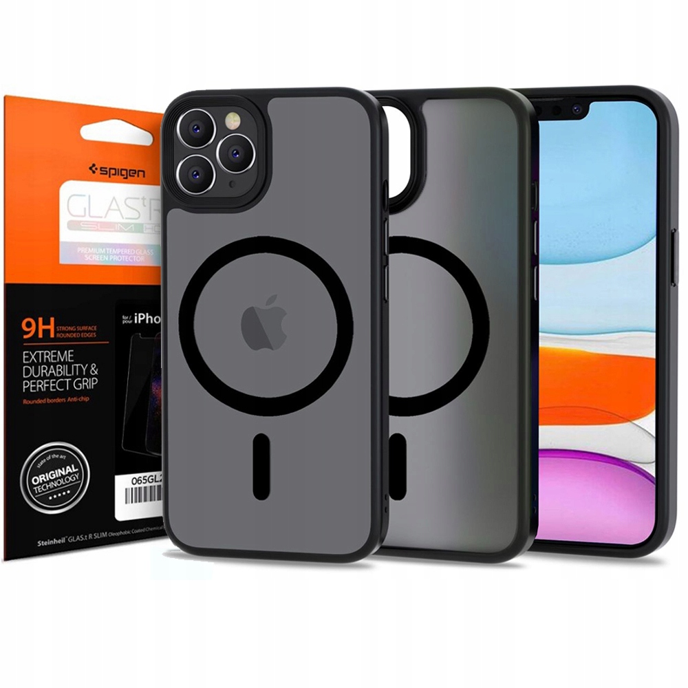 ETUI MAGSAFE NA - IPHONE 11 PRO MAX + SZKŁO SPIGEN - Sklep, Opinie ...
