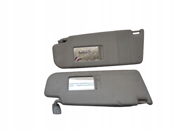 SKODA FABIA 2 II 07- DASZKI OSŁONY PRZECIWSŁONECZNE