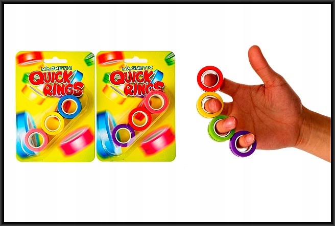 

Magnetyczne Ringi Gra Antystresowa Sensoryka 3 Szt