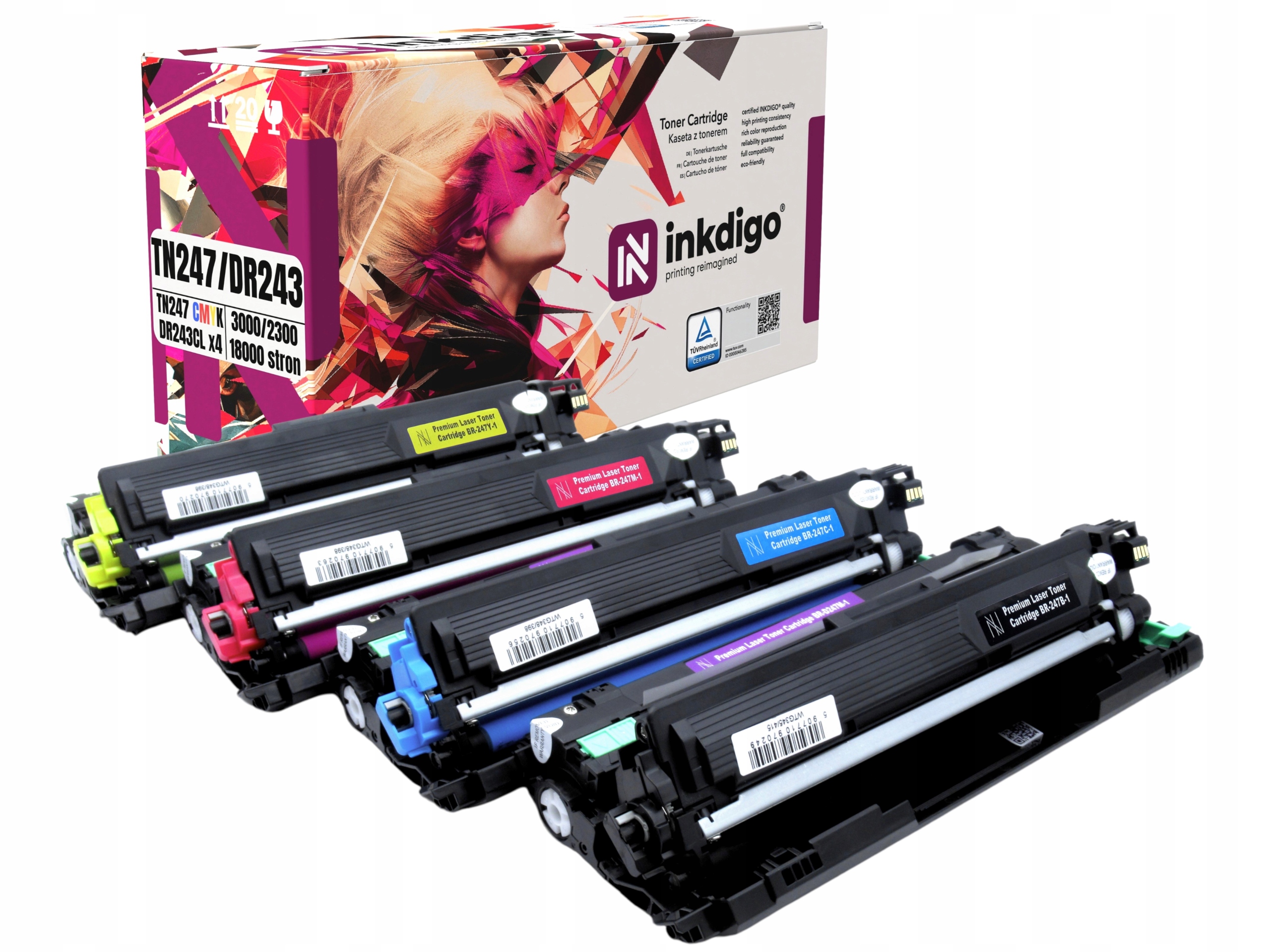 4x buben toner pro Brother HL-L3270 L3270CDW