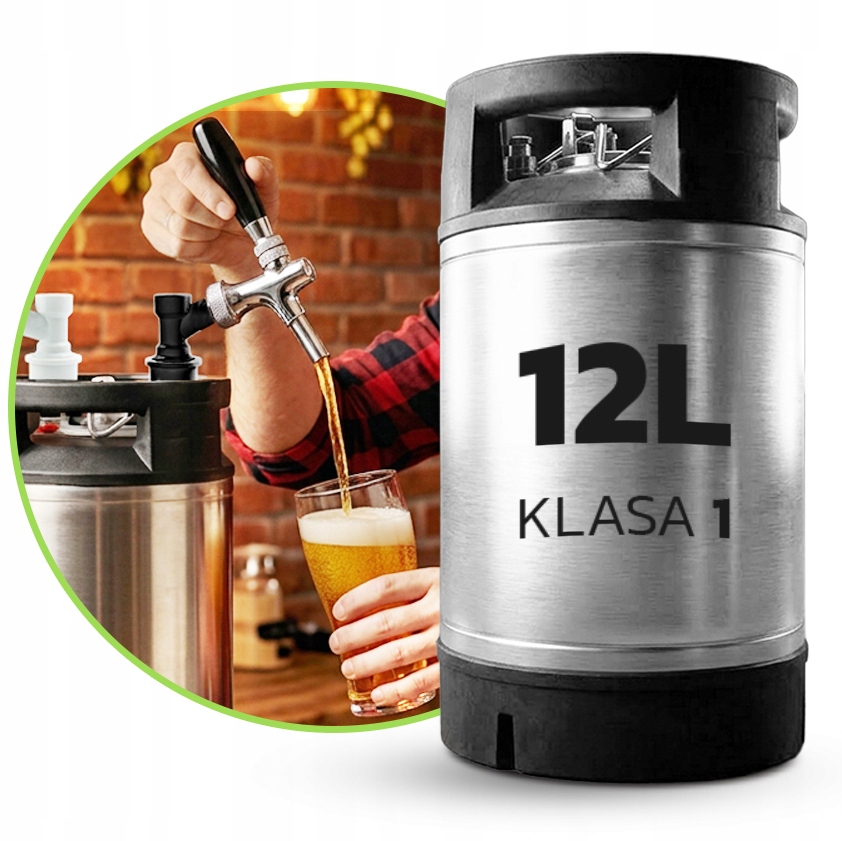 Nádrž Keg Cornelius 12 l Kl I tlaková láhev na CO2 nápoje