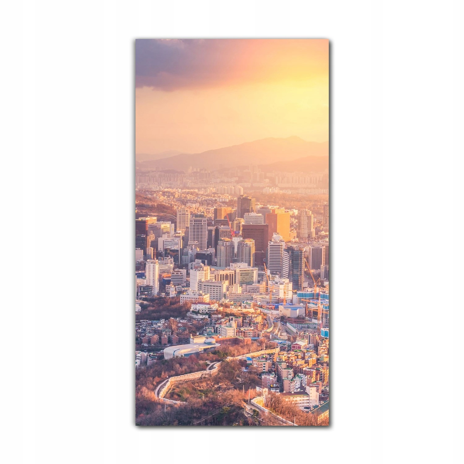 

Szklany obraz grafika 70x140 Seul Korea Południowa