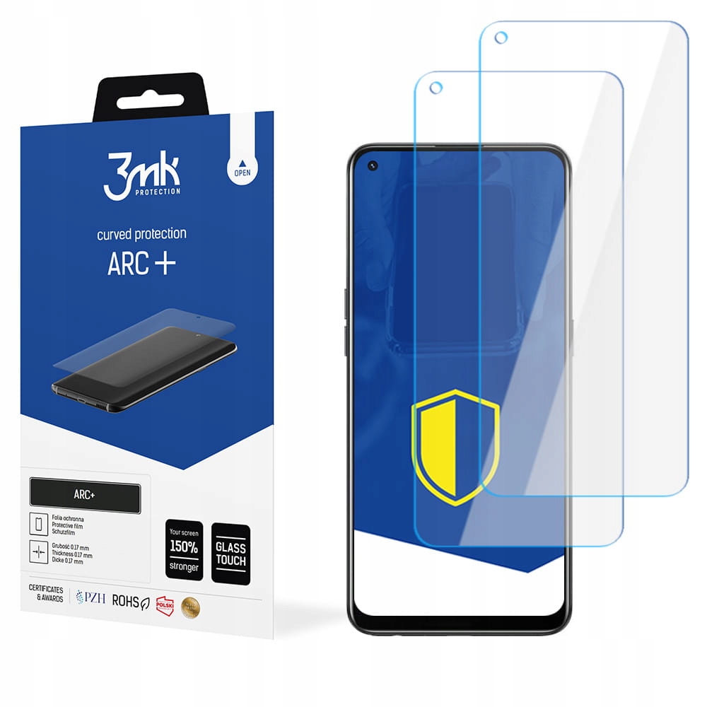 

2szt 3mk Arc+ Folia Ochronna do Oppo Reno 5 Lite