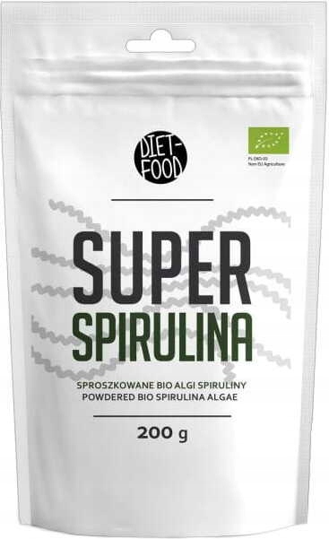 Levně Spirulina Bio 200 g Diet-Food