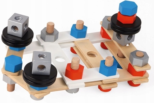 Janod Zestaw Konstruktora 50 El Brico Kids J06480