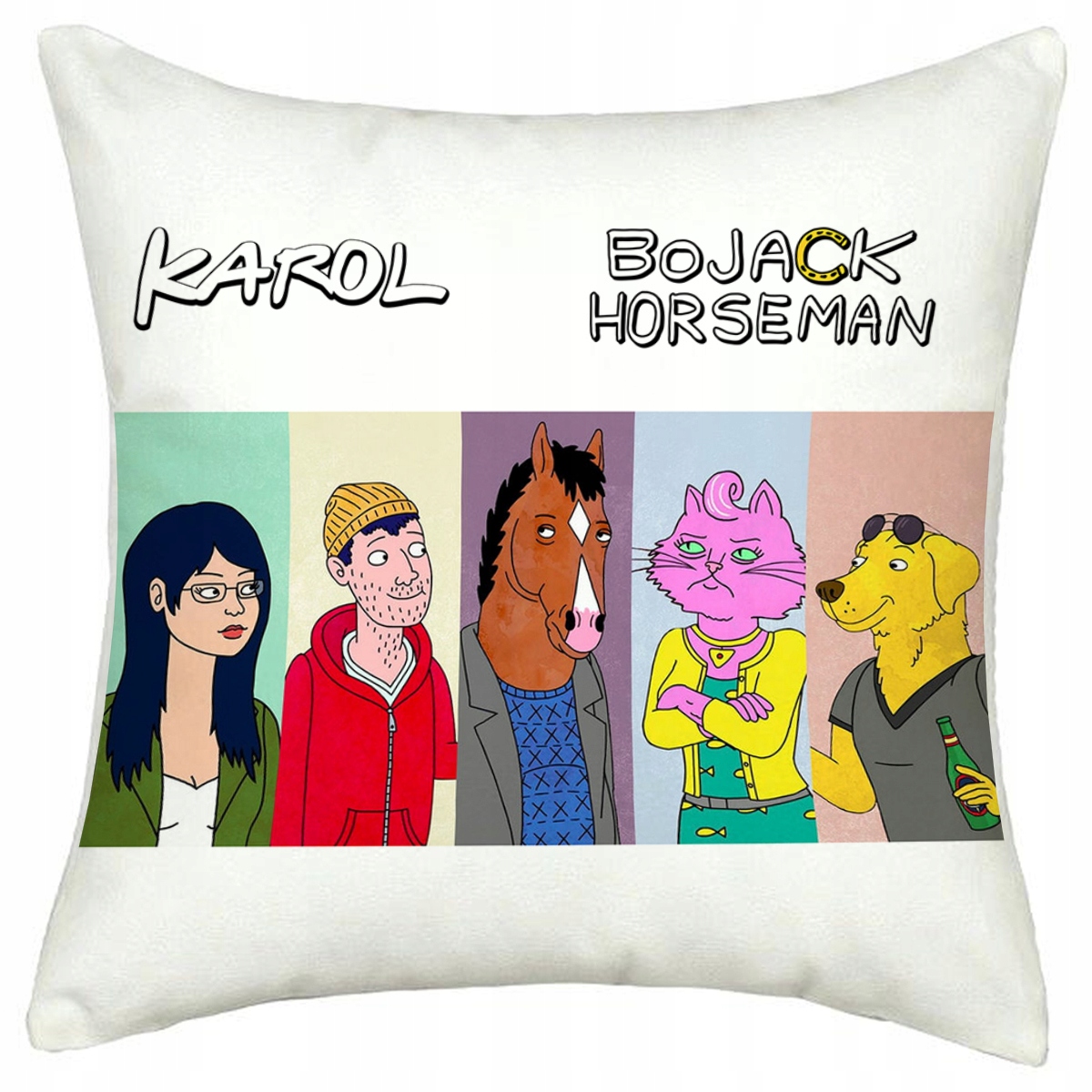 

Poduszka Bojack Horseman+ Imię