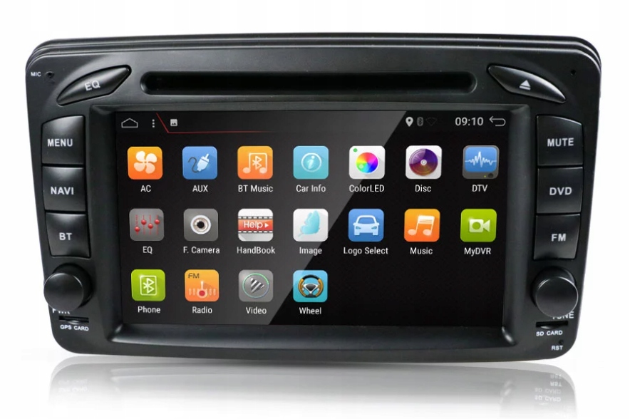 RADIO ANDROID Mercedes Benz CLK W209 W203 W208 4CO Rodzaj brak informacji