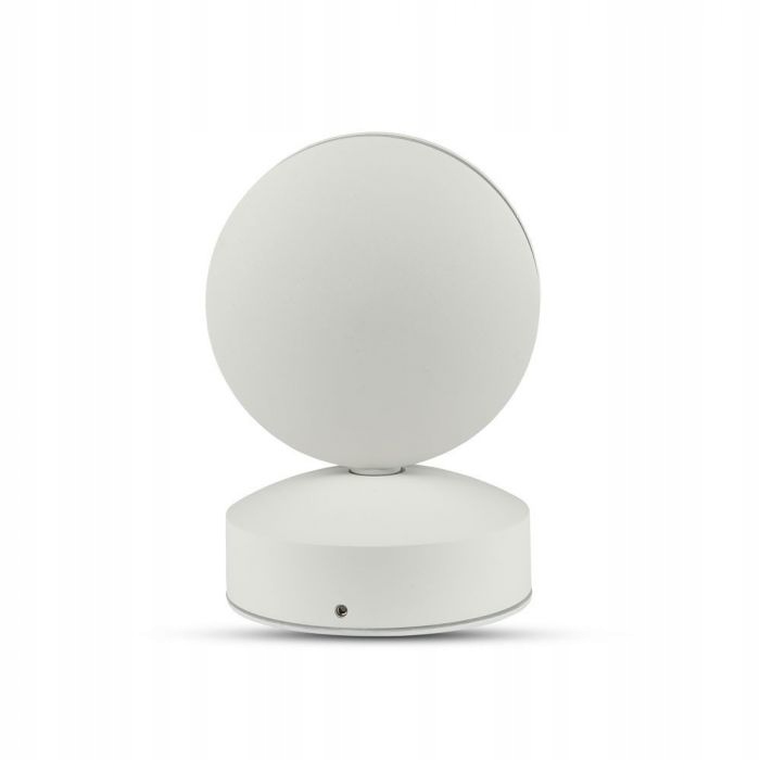 V-tac Vonkajšia Led Nástenná Lampa Biela 3000K