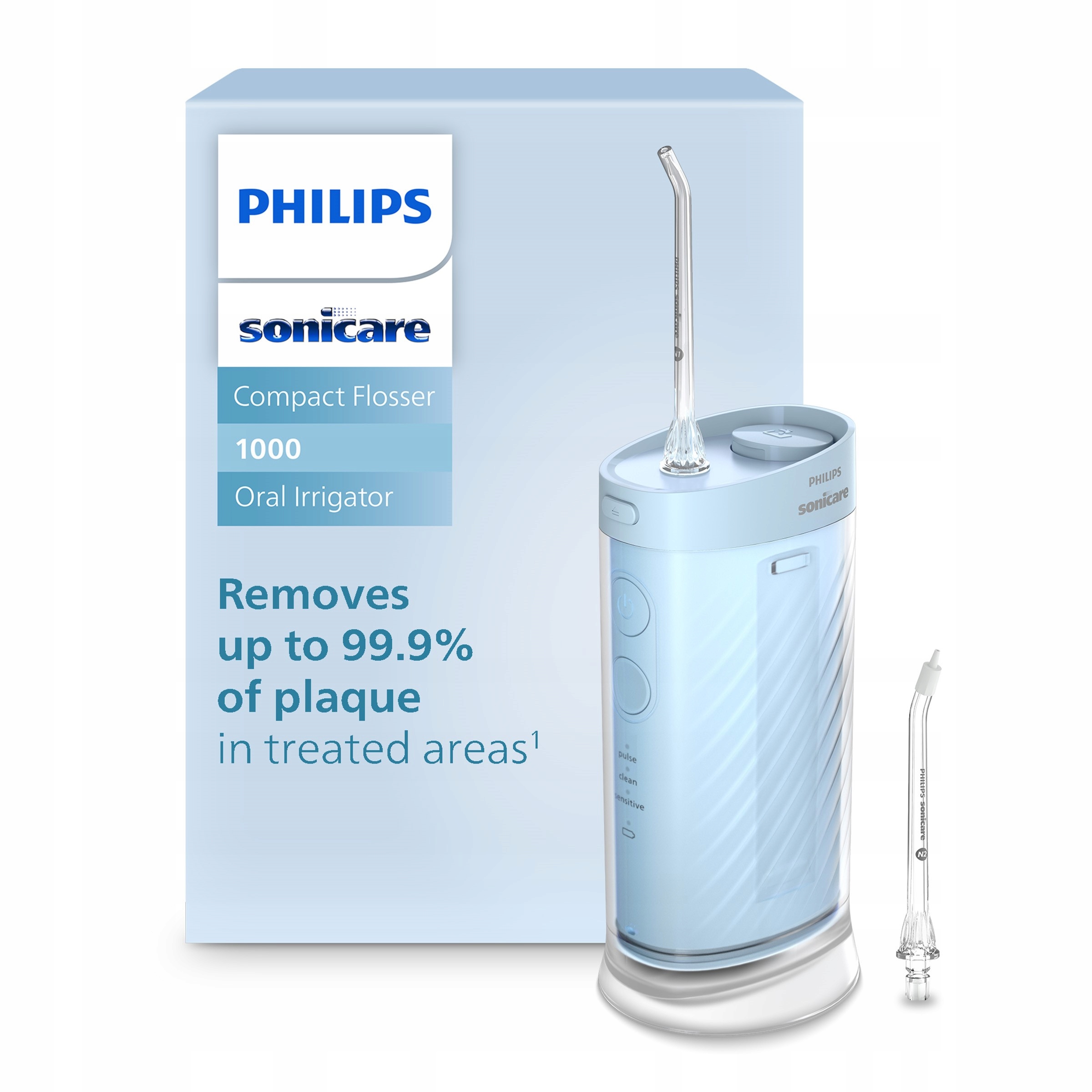 Philips Sonicare Compact Flosser 1000 Irygator do zębów niebieski HX3333/24