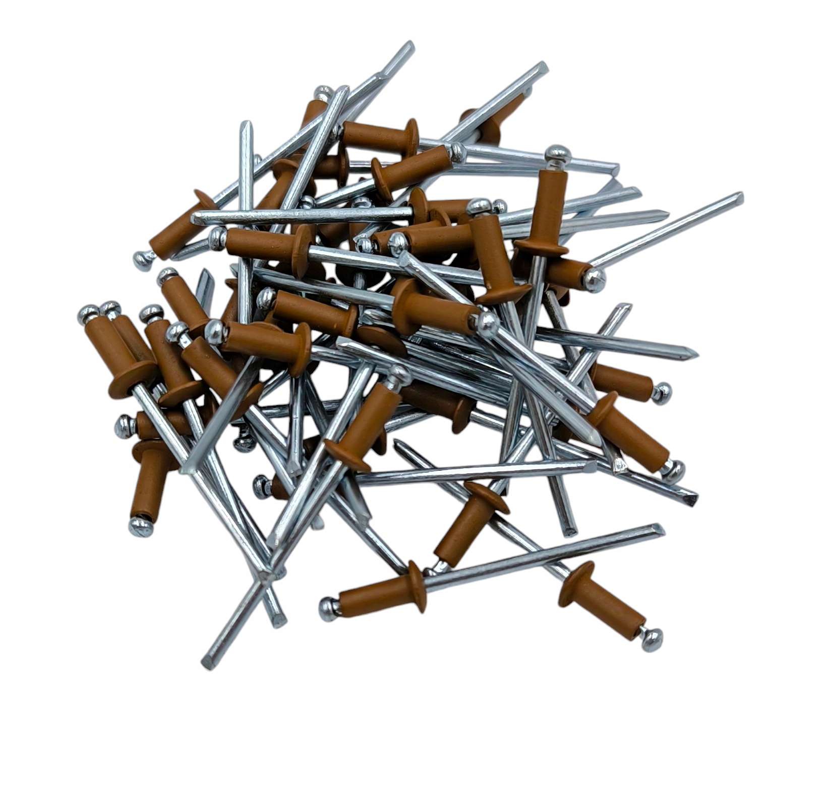 Nity zrywalne al/st 3.2x8 złoty dąb Ral 8003 100 szt