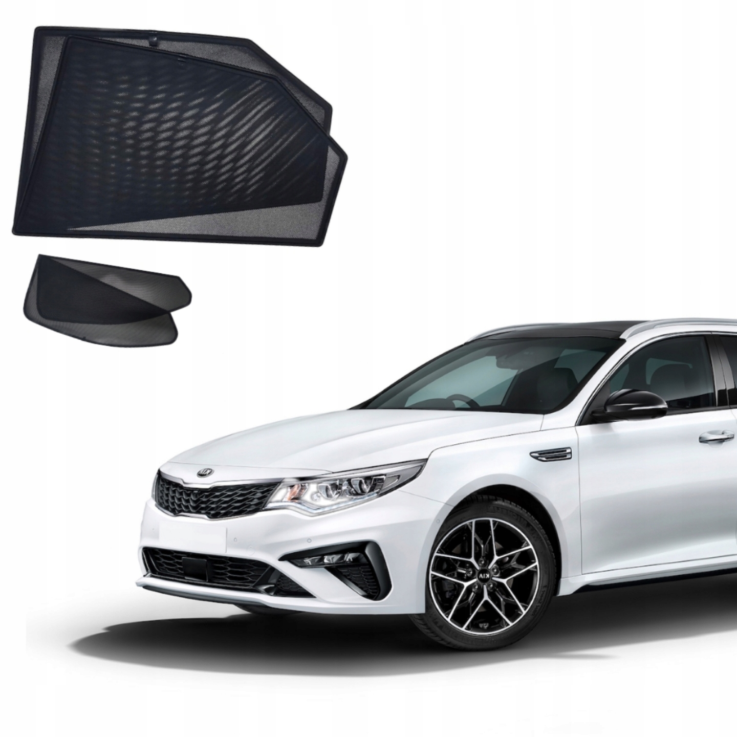 Krytky slunečních rolet určené pro Kia Optima IV 4 kombi