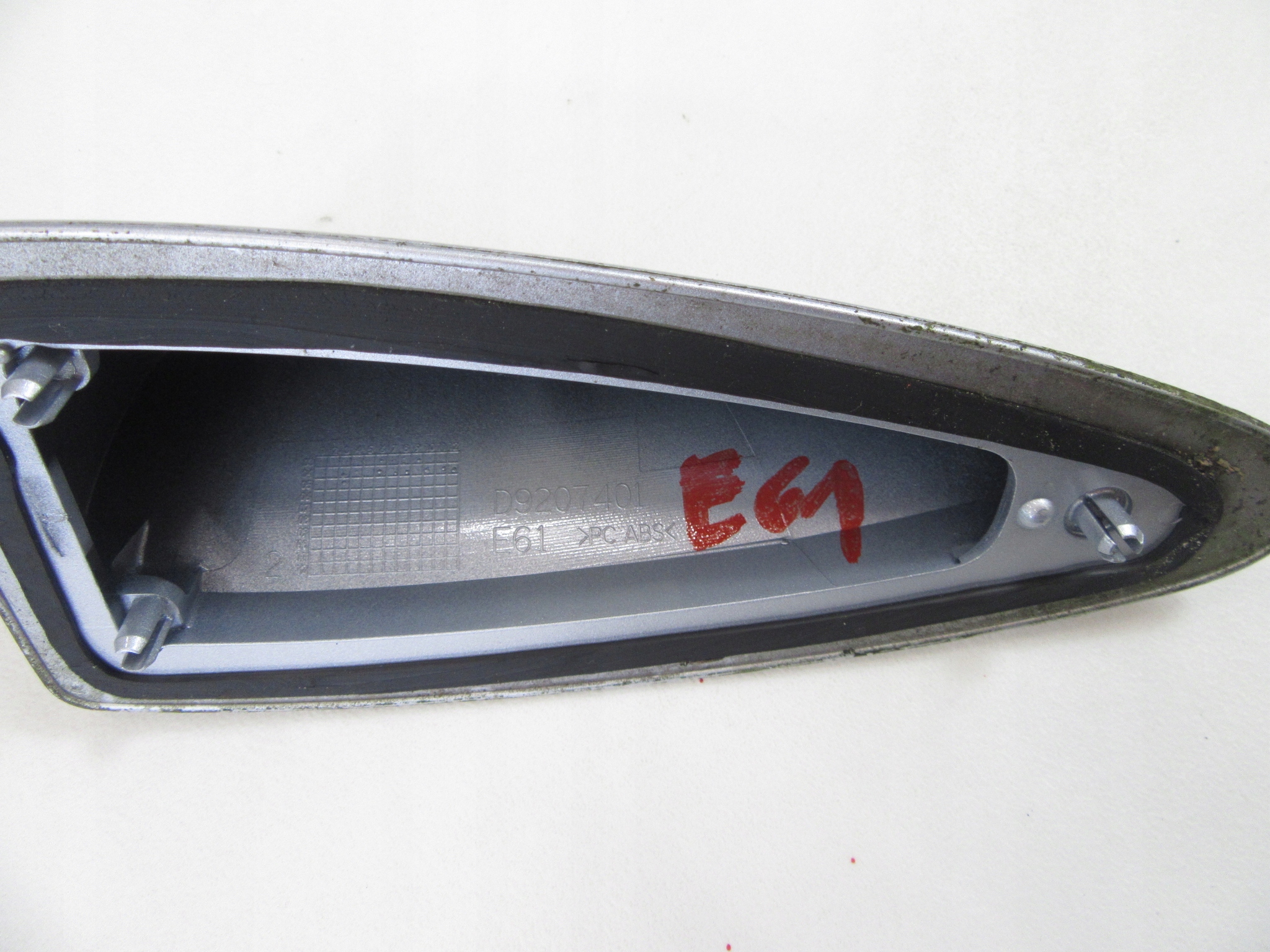 Blende Abdeckung pletwa antena rekin BMW e61 Titansilber 354