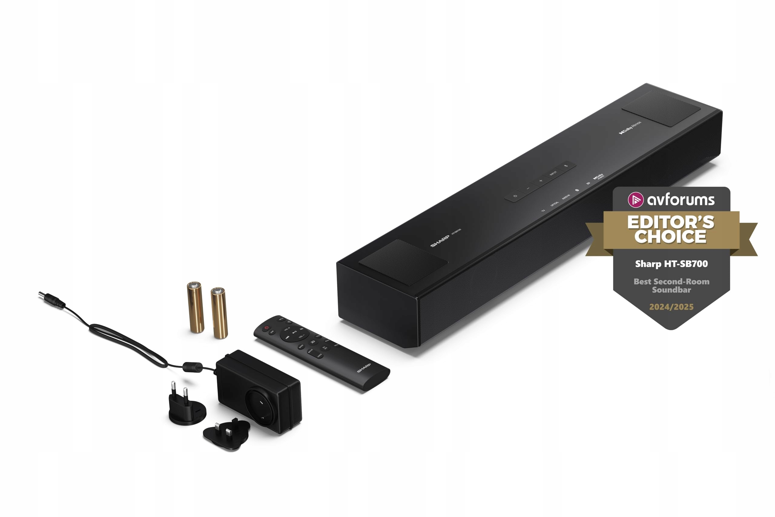 SHARP Kompaktowy Soundbar Dolby Atmos 140W Bluetooth HDMI AUX-In — miniatura 7