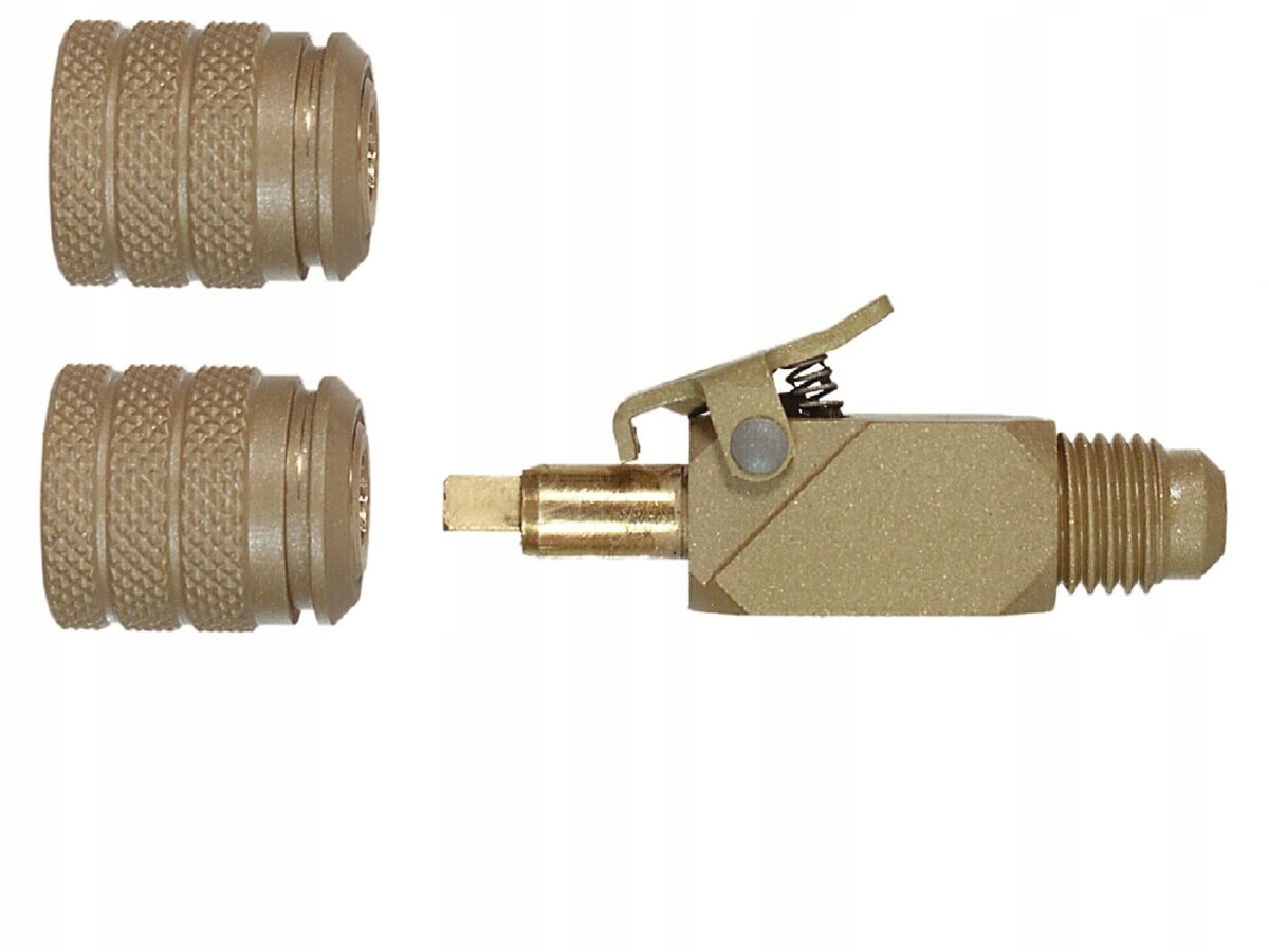 Přímá rychlospojka Servisní ventil Refco V-35010 1/4" 5/16" Sae
