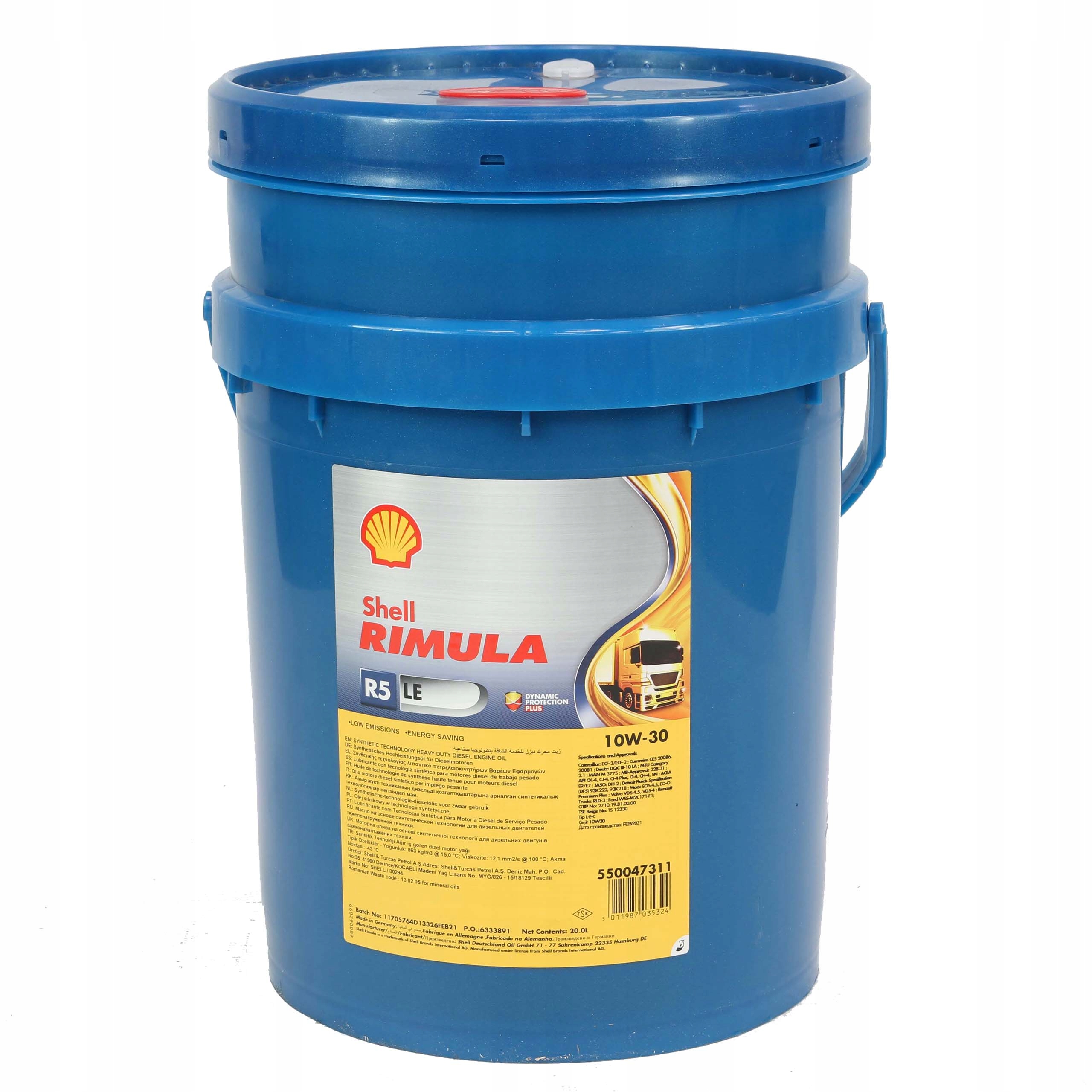 

Olej Shell Rimula R5 Le 10W-30 (20L)