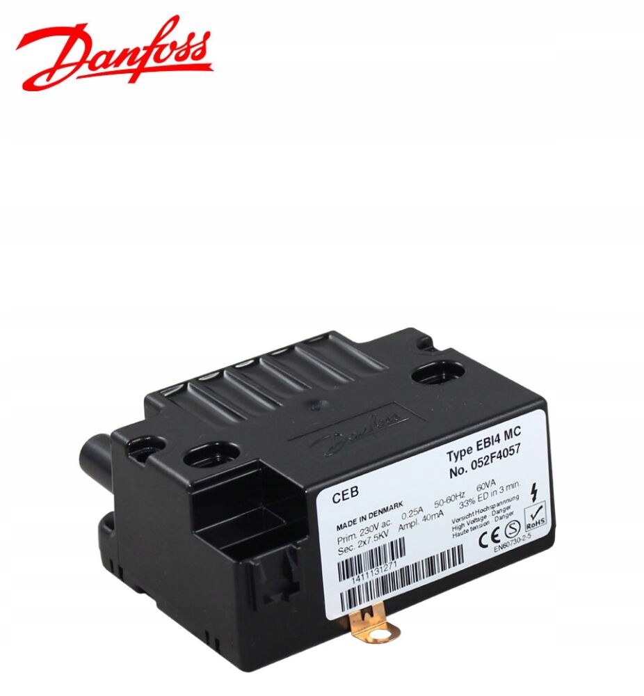 Zapaľovací transformátor Danfoss EBI4 MC 052F4057