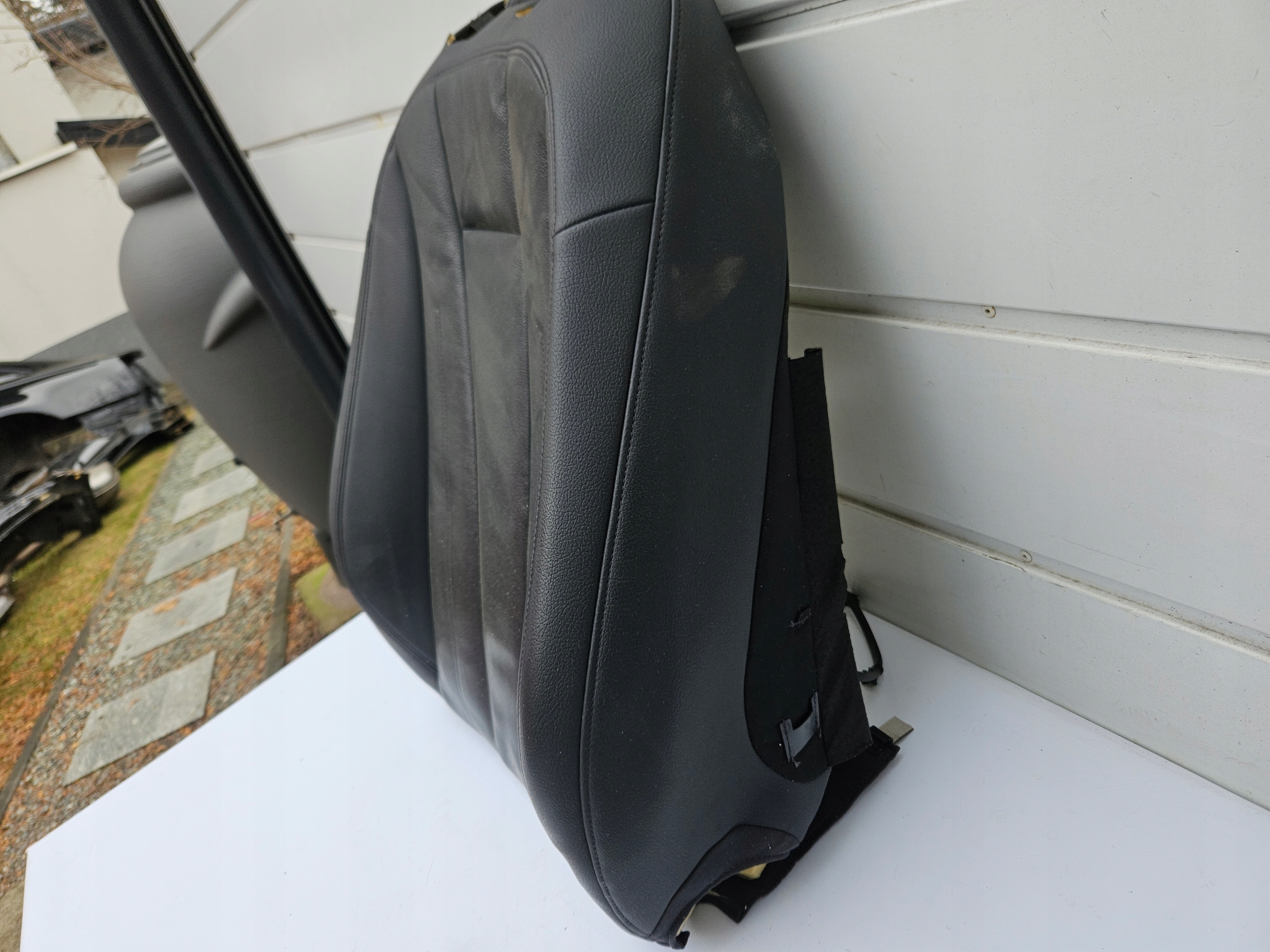 OPARCIE seat driver´s leather AUDI A4 B9 8W side heated USA