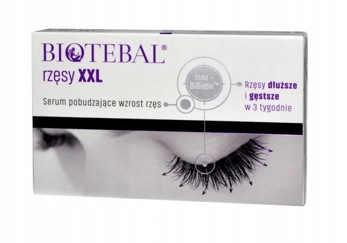 Biotebal rzęsy XXL, serum pobudzające wzrost rzęs