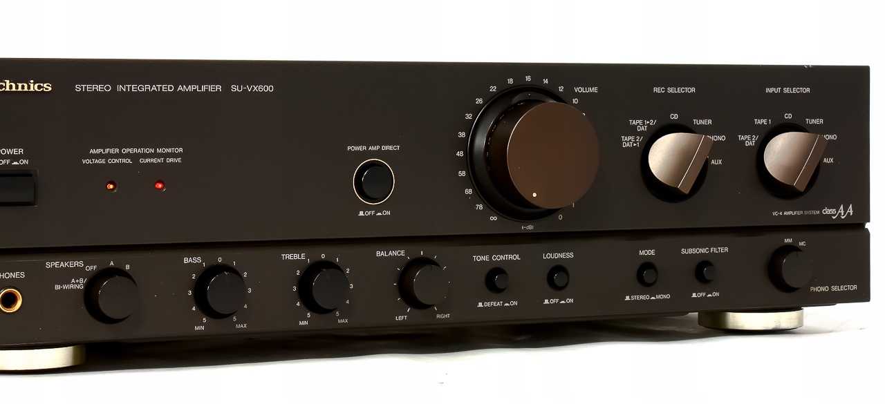 TECHNICS SU-VX600 WYSOKI WZMACNIACZ 580 WATT Model SU-VX600