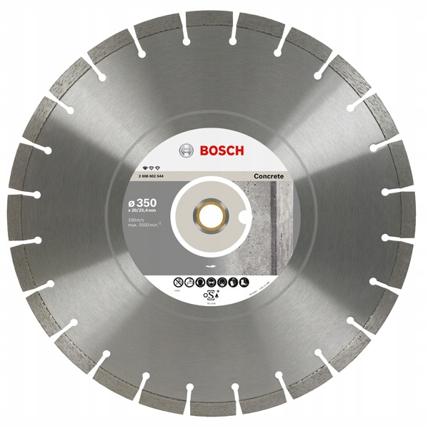 Bosch Diamantový Kotouč 350x25,4 Seg Concrete