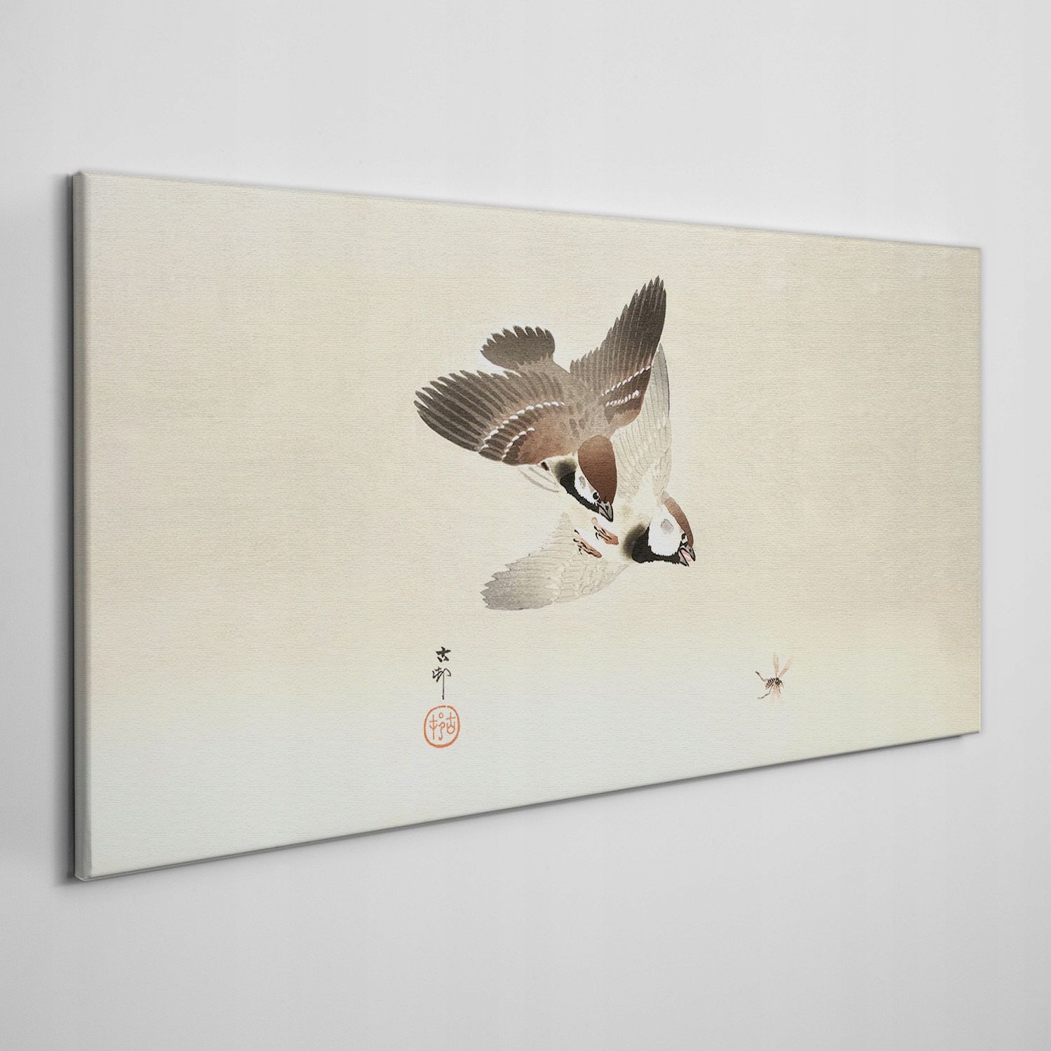 

Obraz na płótnie Zwierzęta ptaki wróble 140x70 cm