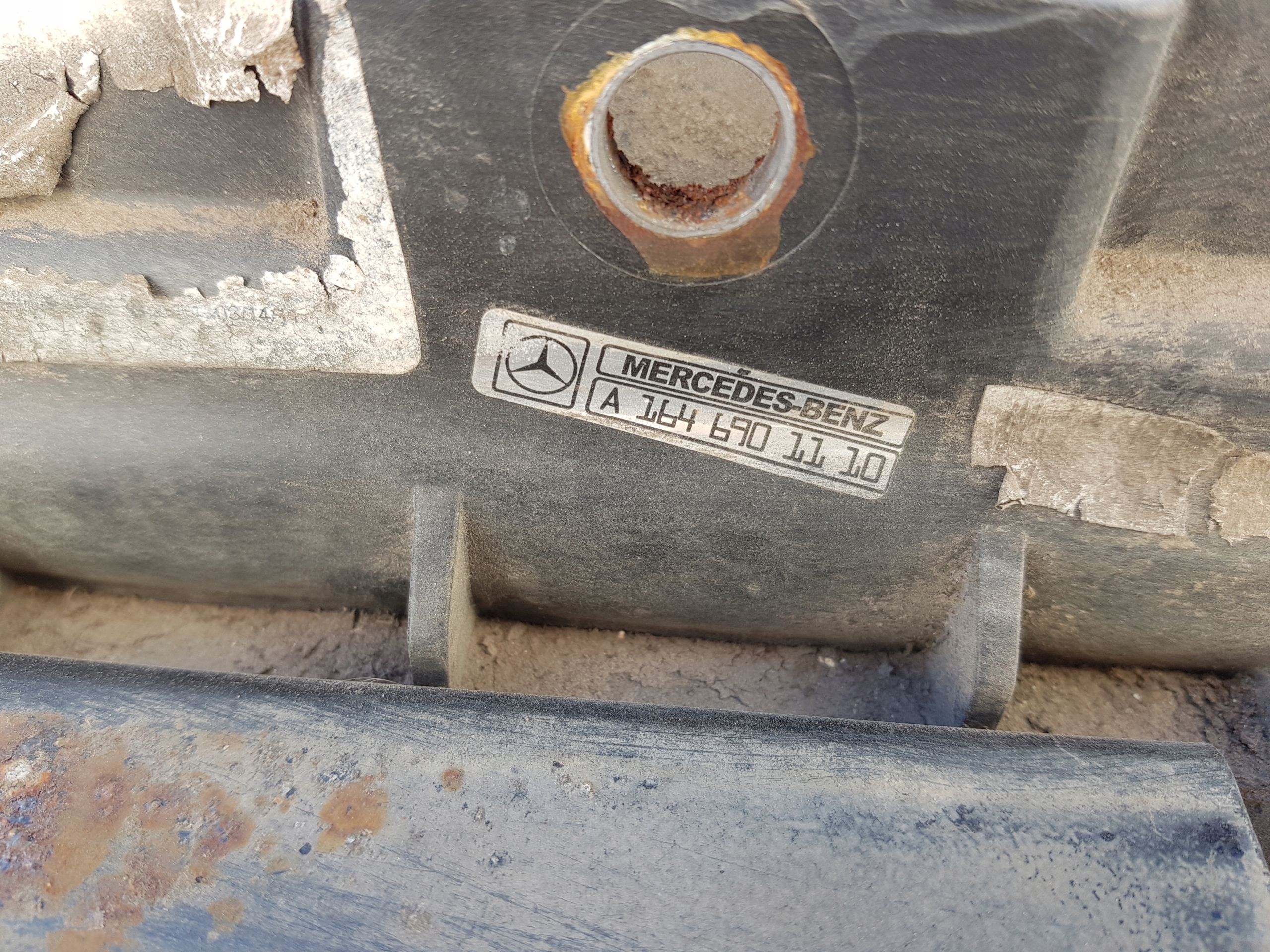 left threshold MERCEDES ML W164 cap moulding STOPIEN