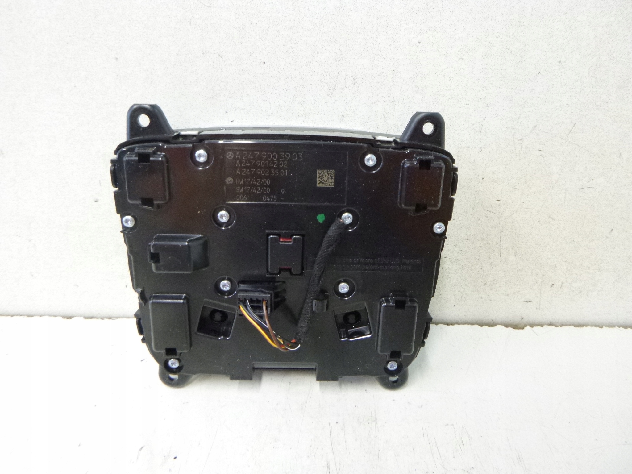 switch control panel IDRIVE Mercedes W177