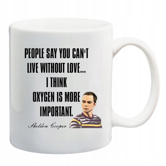 

Kubek Teoria Wielkiego Podrywu Sheldon