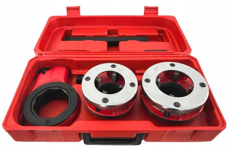 Verke Verke Ruční závitnice na trubky 2 ks 1 1/2-2" Deget V07510