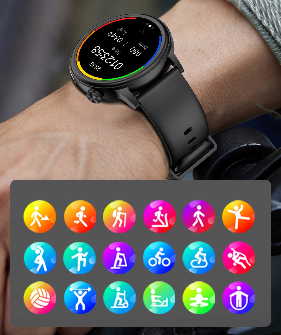 ZEGAREK KARDIOWATCH DLA SENIORA POMIAR CUKRU KRWI EKG CHOLESTEROL CIŚNIENIE Kompatybilność systemowa Android iOS