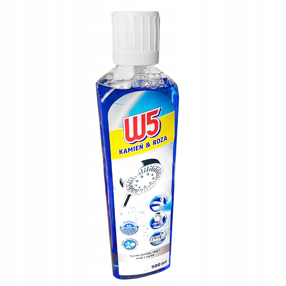 

W5 Płyn Kamień I Rdza Czyszczenia Łazienki 500ml