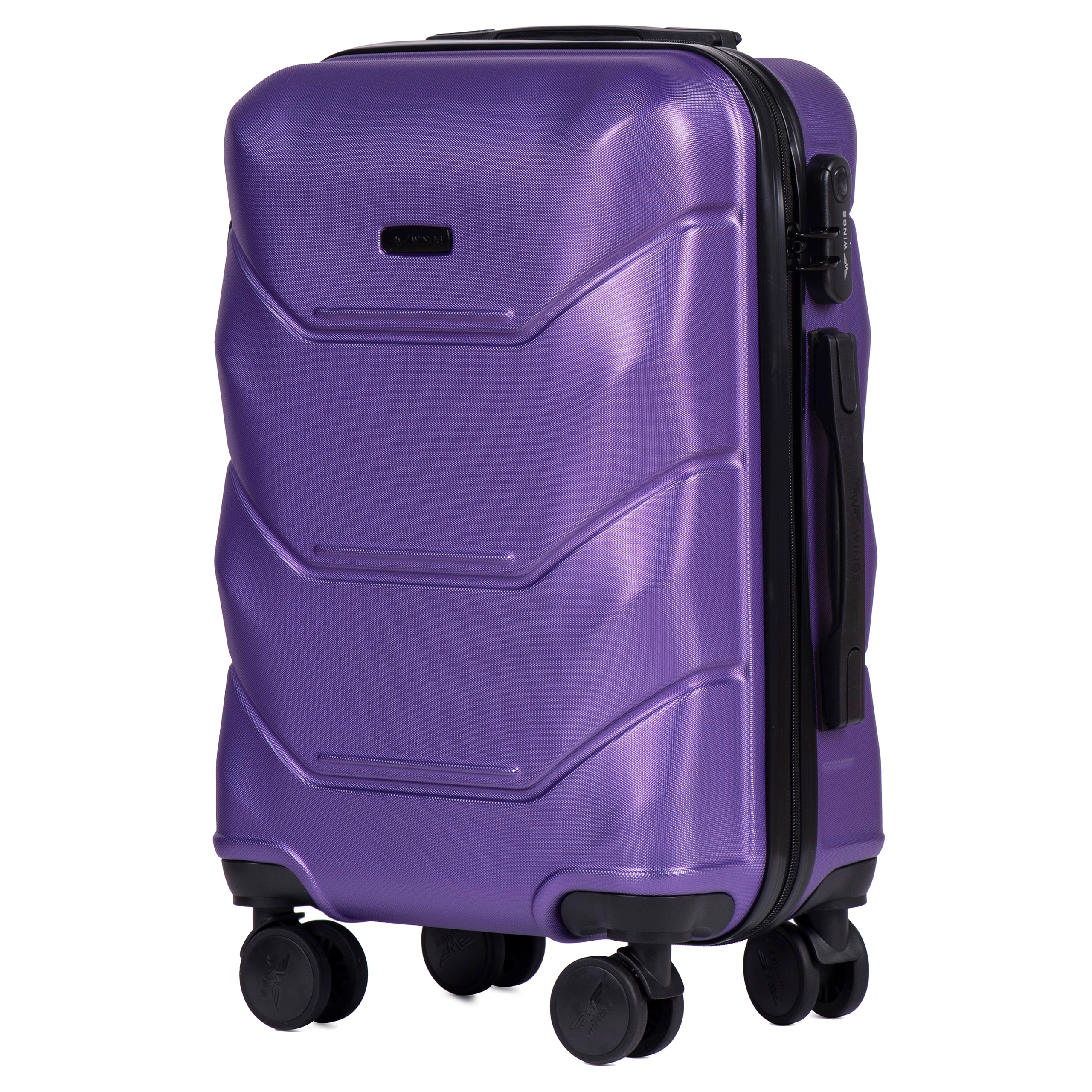 Kabinový kufr Wings 148 S Purple 36 l Abs