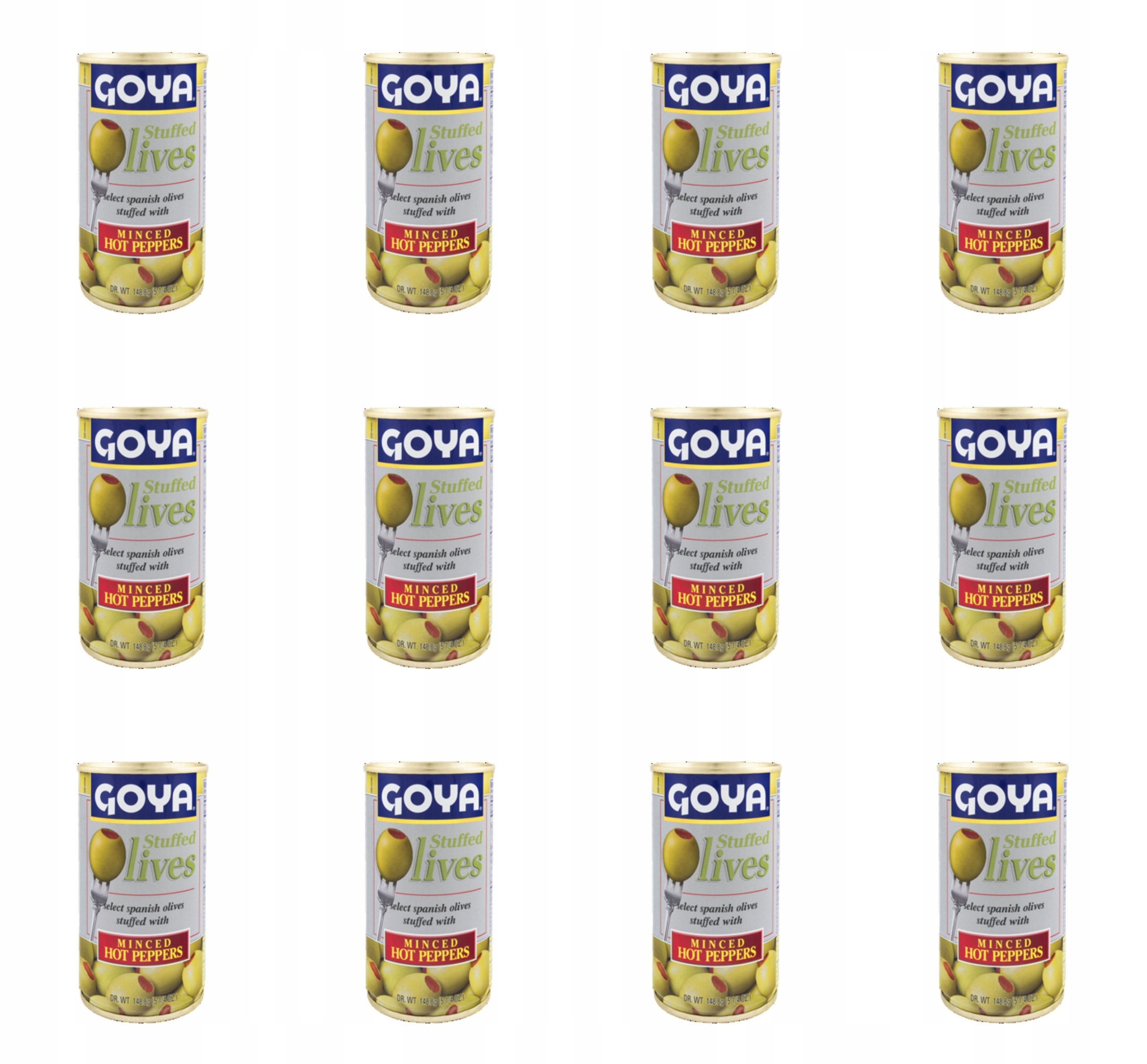 Goya Olivy plněné pálivou paprikou 350 g X12