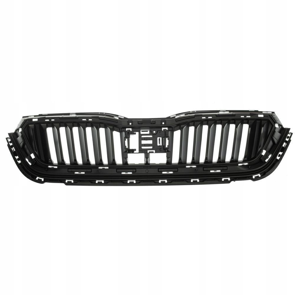 Skoda Scala 2019- Atrapa Přední Mřížka Nárazníku Černá Nová 657853653