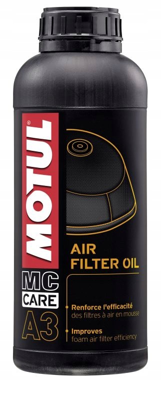 Motul Olej Air Filter Oil A3 1L Do Filtrów Powietrza Off Road Motocykle