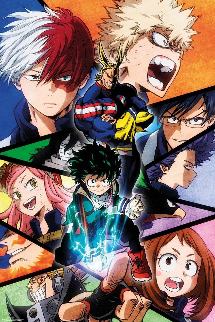 My Hero Academia Mix plakat 61x91,5 cm
