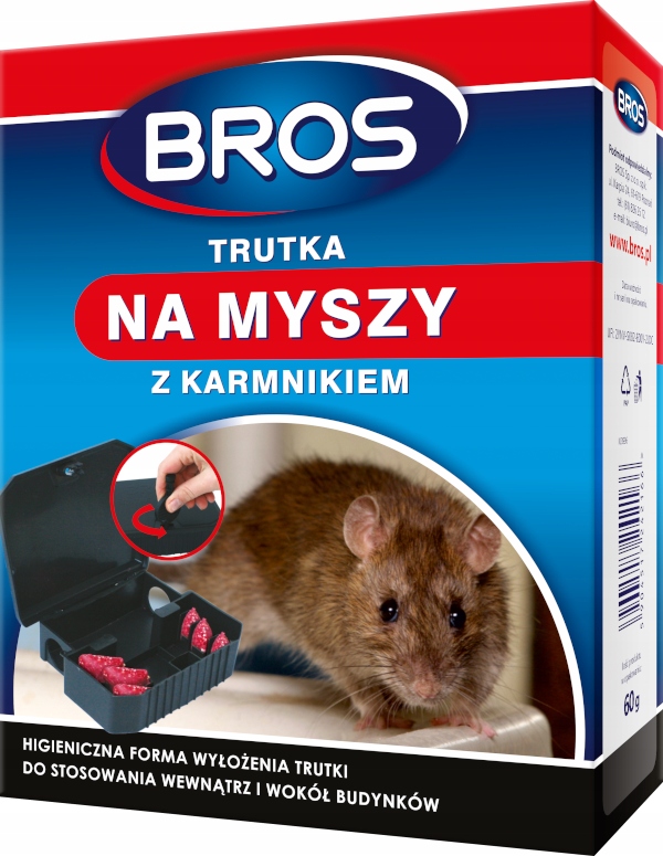 

Trutka Łapka Na Myszy I Szczury Z Karmnikiem Bros