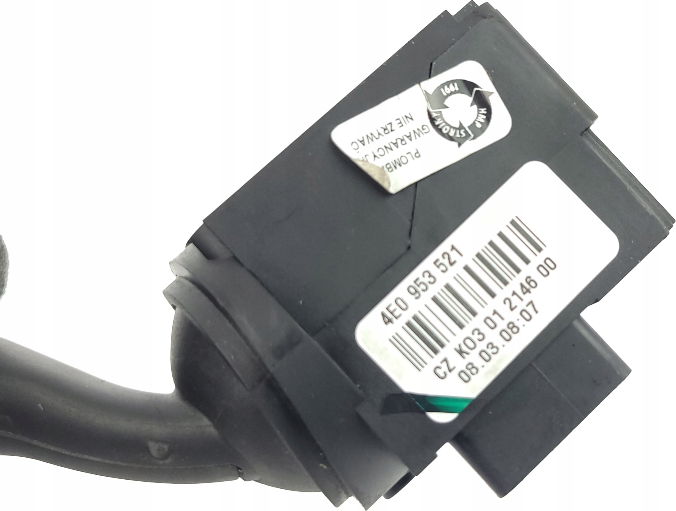 AUDI A6 C6 Q7 4L A4 B6 B7 MANETKA switch TEMPOMAT 4E0953521