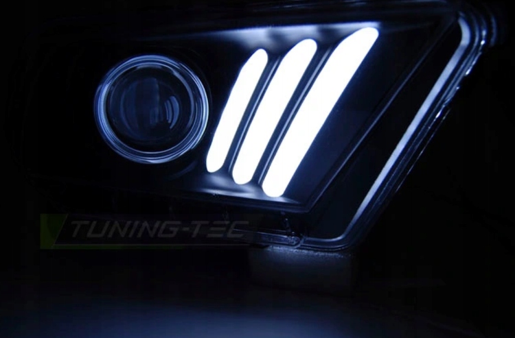 REFLEKTOR LAMPY FORD MUSTANG V 10-13 TUBE LIGHT BLACK MGZ Numer katalogowy części LPFO71