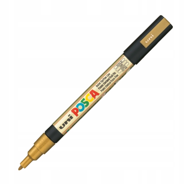 

Marker Uni Posca PC-3M złoty (25)
