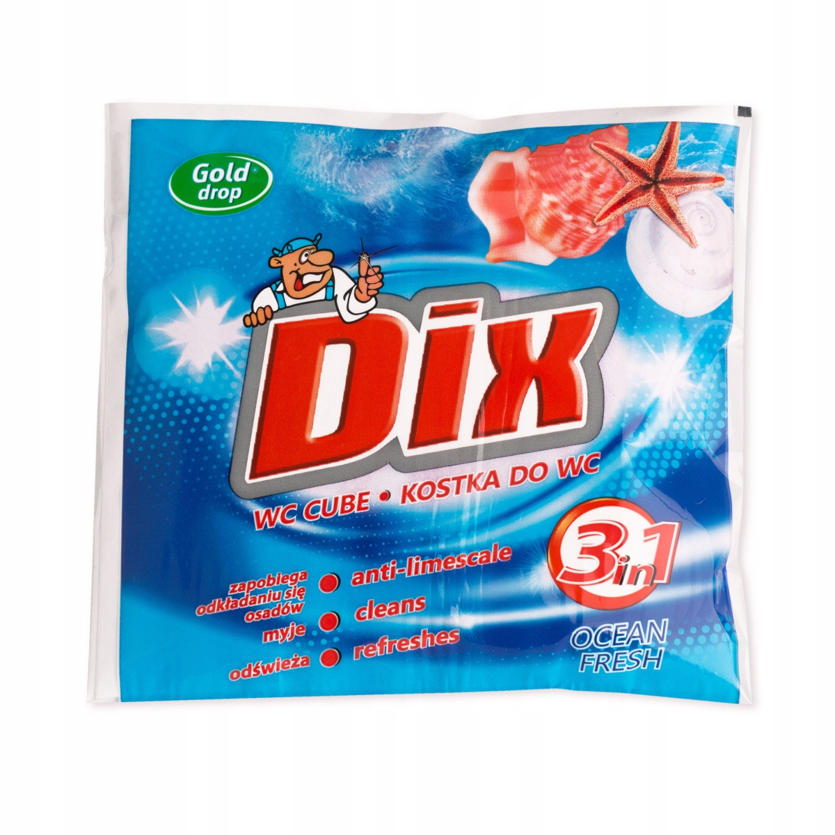 

DIX Kostka Koszyk Zawieszka Do Wc 35G Morska