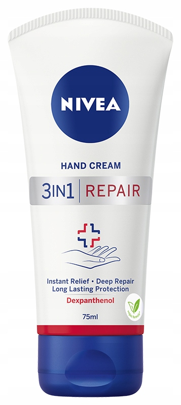 NIVEA REPAIR CARE Regenerujący krem do suchych rąk - nawilżający 3w1 75ml