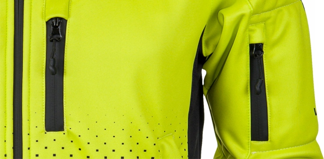 Kurtka rowerowa zimowa Race Fluo rozmiar XL Kod producenta 9434202304