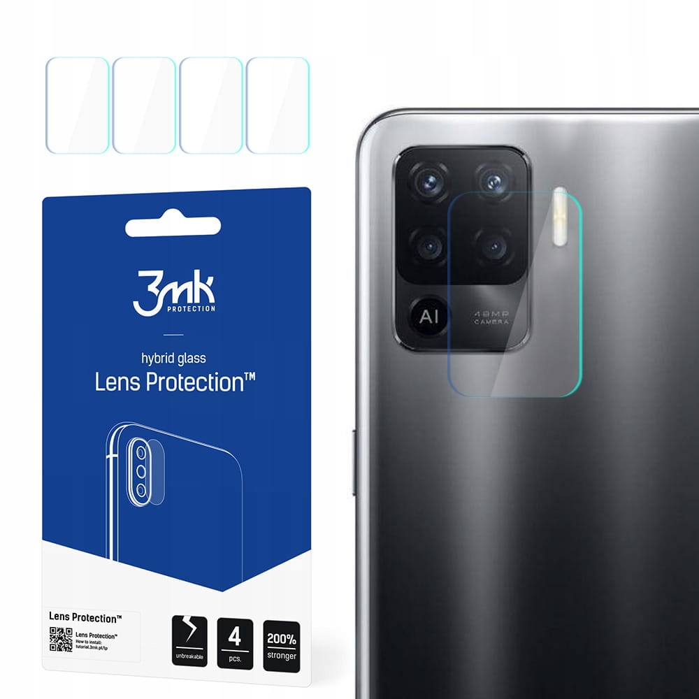 

Szkło na obiektyw aparatu do Oppo Reno 5 Lite 3mk