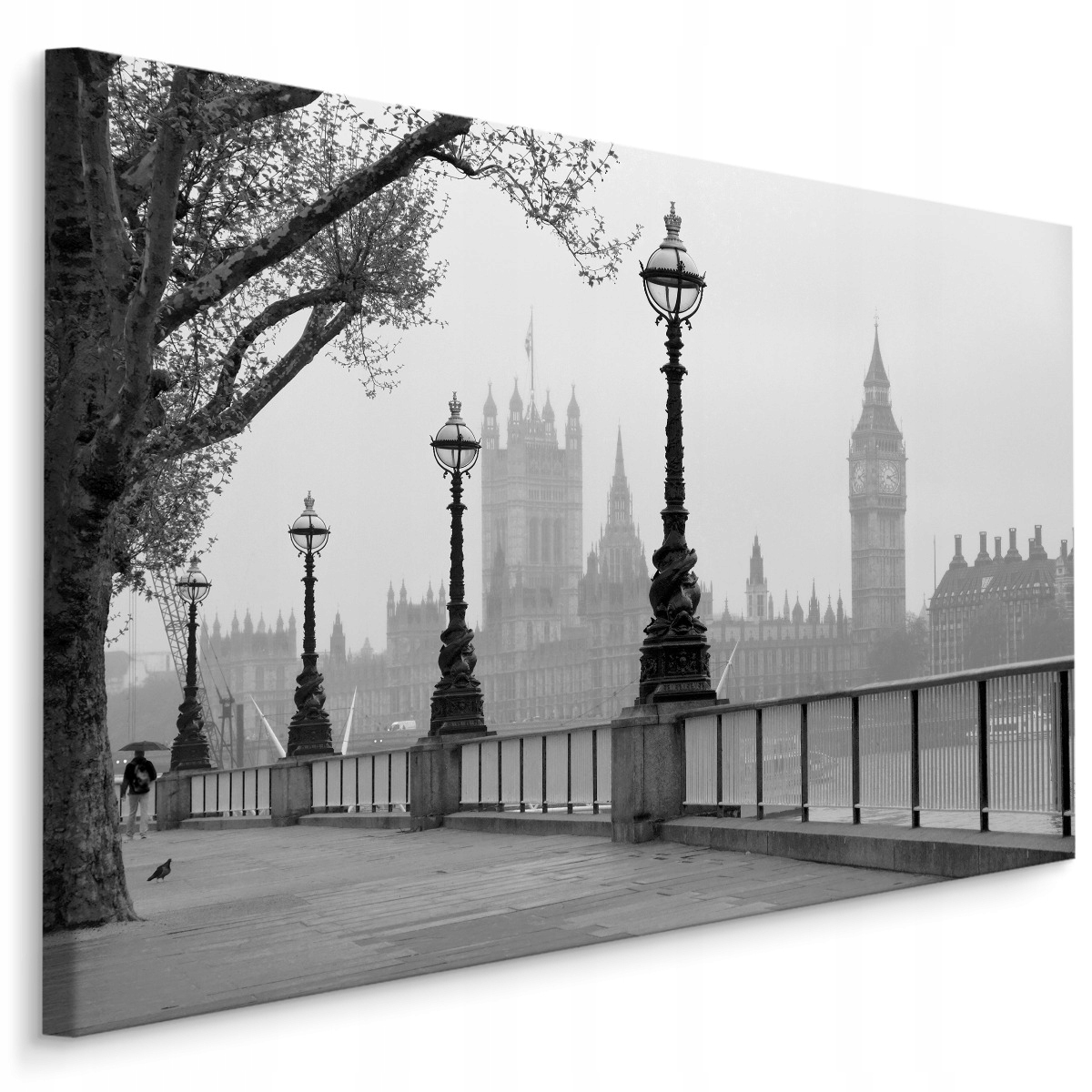 

Obraz na Płótnie Panorama Londynu Widok 3D 40x30