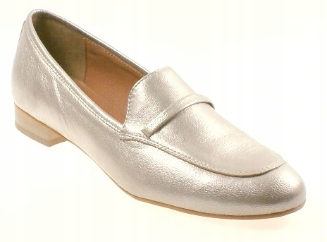 Fabio Fabrizi 807 Mokasíny Platinové Vel 39