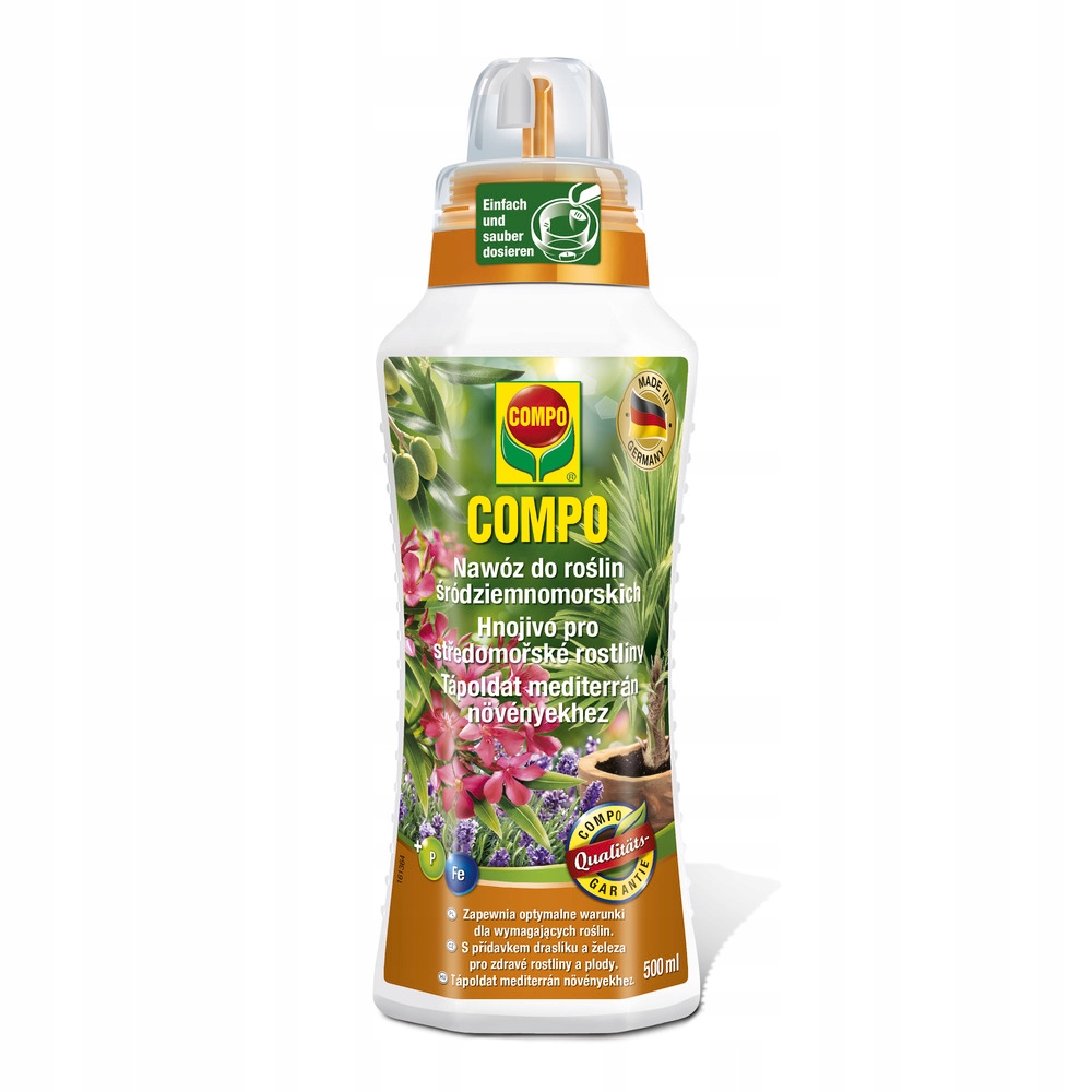 

Nawóz do roślin Śródziemnomorskich 500ml Compo